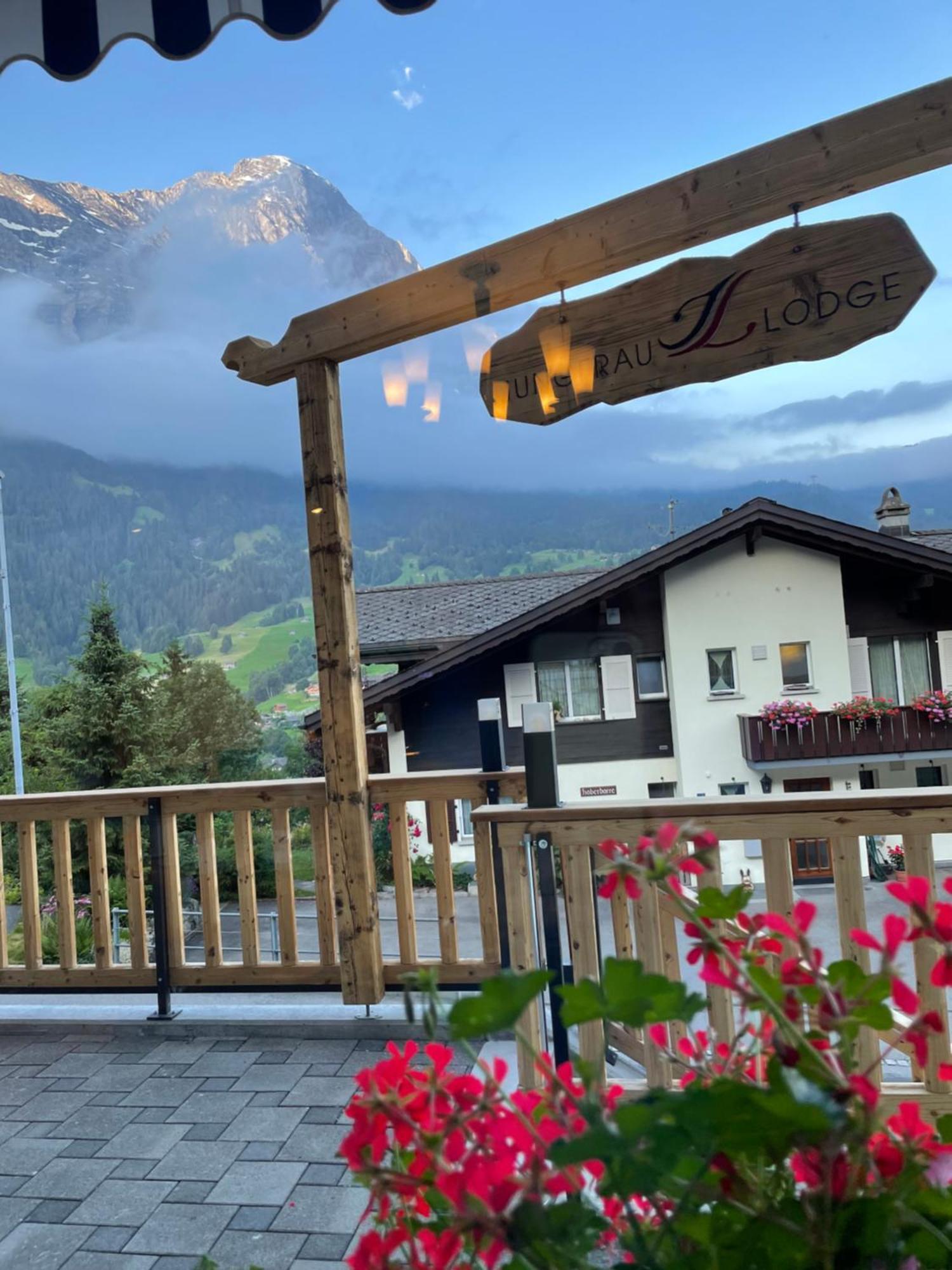 Jungfrau Lodge, Swiss Mountain Hotel Grindelwald Exterior foto